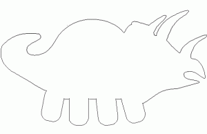 Dinosaur Melted Crayon Art @ Crayon Box Chronicles 