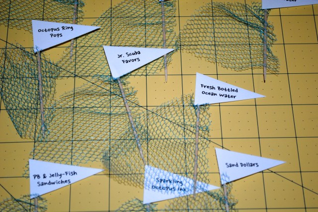 Origami Boat Food Labels by Crayon Box Chronicles