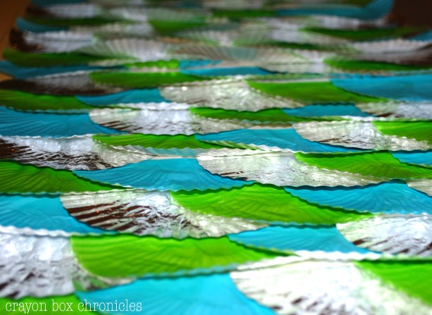 DIY Cupcake Table Runner