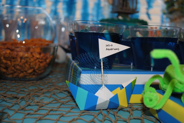 Food Boat Labels - Under The Sea Birthday Party @ Crayon Box Chronicles 