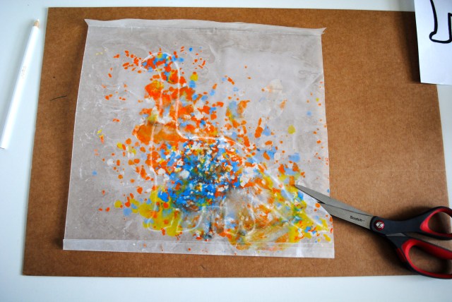 Dinosaur Melted Crayon Art @ Crayon Box Chronicles 