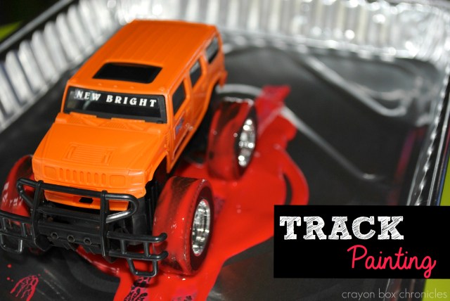 Track Painting by Crayon Box Chronicles 