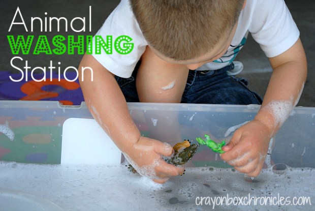 Animal Washing Station by Crayon Box Chronicles