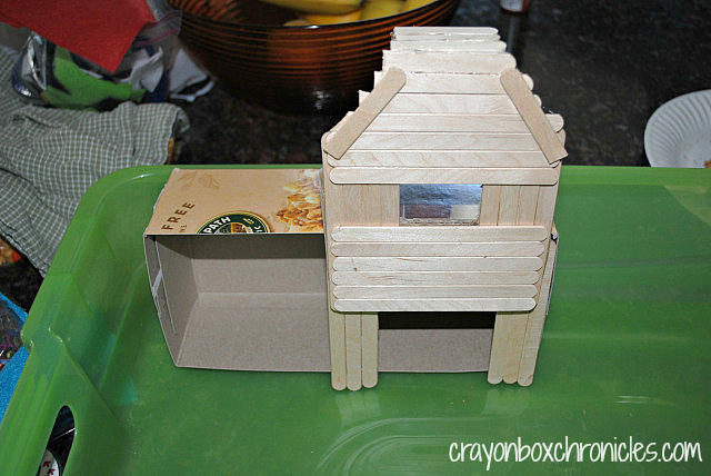 Farm Small World with Barn Craft by Crayon Box Chronicles