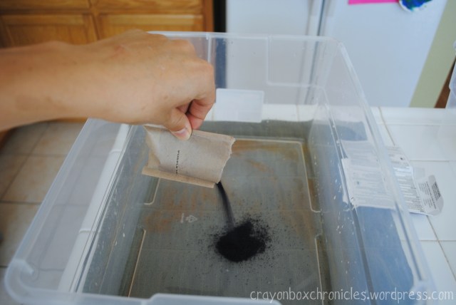 Spray Bottle Tie Dye