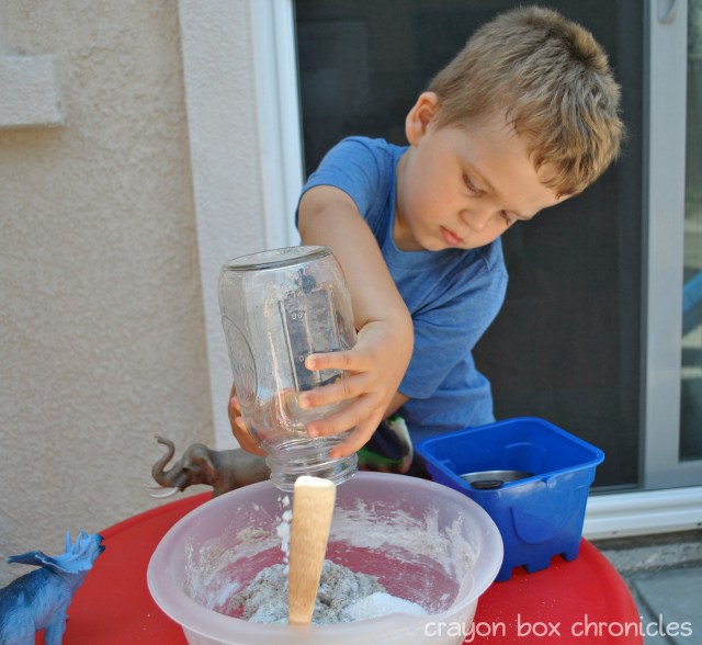 Sand Dough @ Crayon Box Chronicles