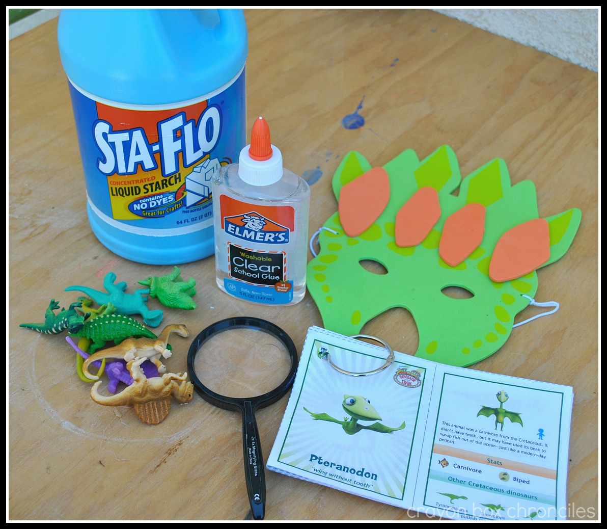 Dinosaur Goo Game by Crayon Box Chronicles