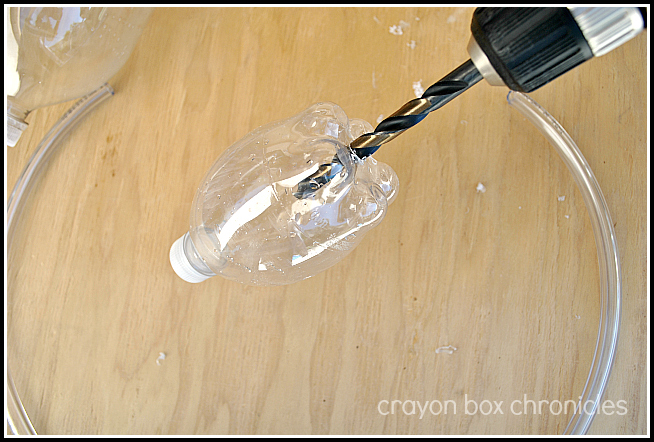 making a fireman air tank