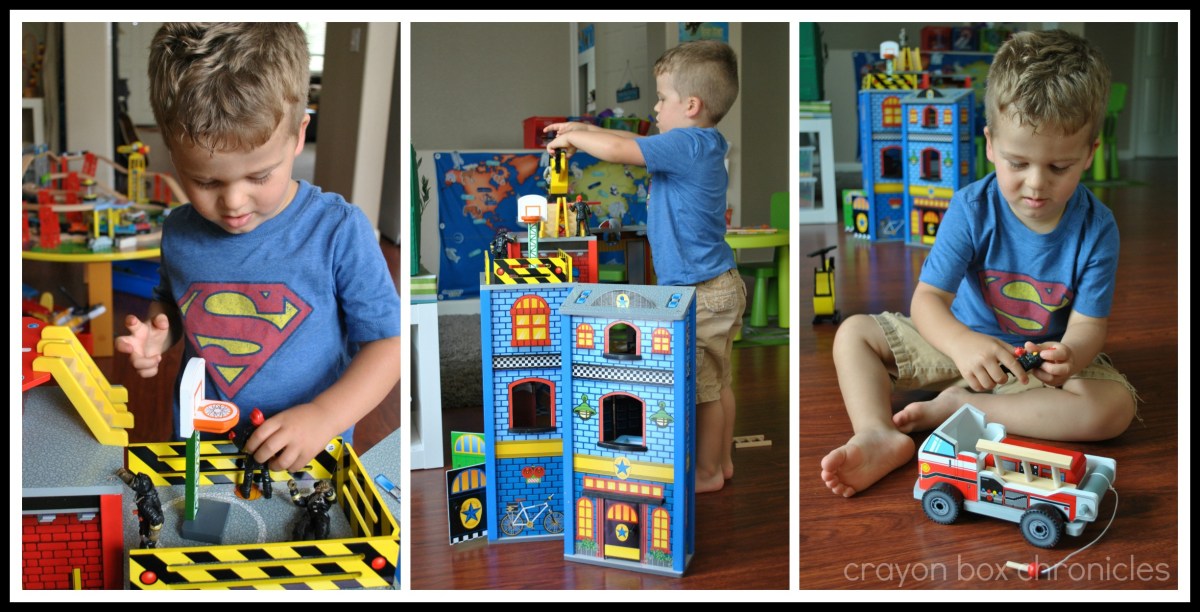 DIY Fireman Air Tank & Pretend Play by Crayon Box Chronicles