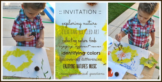 An Invitation to Paint & Explore with Nature @ Crayon Box Chronicles