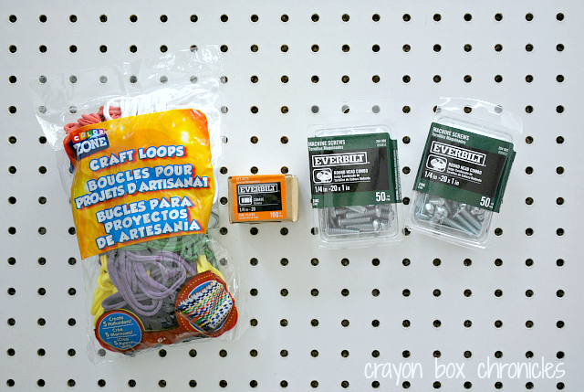 DIY Geoboard with Fabric Loops by Crayon Box Chronicles