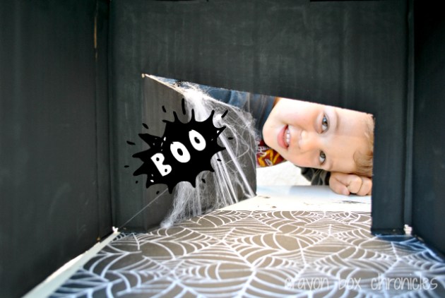 Origami Halloween Puppet Theatre – Crayon Box Chronicles