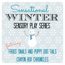 Sensational WInter Sensory Play Series by Crayon Box Chronicles 