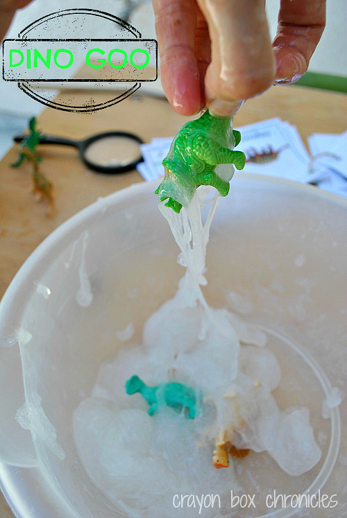 Dinosaur Goo Game by Crayon Box Chronicles