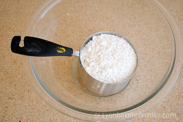 1 cup flour to make paper mache paste