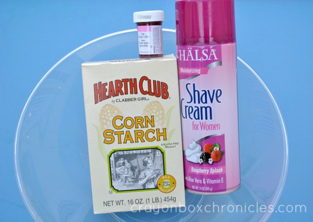 Materials for scented foam dough