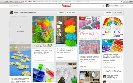 Crayon Box Chronicles Kid Crafts & Activities on Pinterest