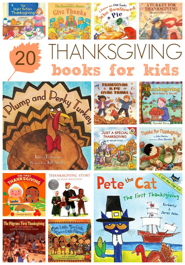 20 Thanksgiving Books for Kids - Crayon Box Chronicles 