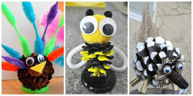 Pine Cone Crafts for Kids