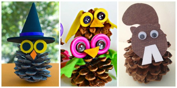 pine cone crafts for preschoolers