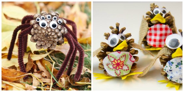 pine cone crafts for kids