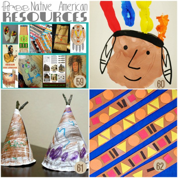 Easy Native American Kids Crafts and Resources