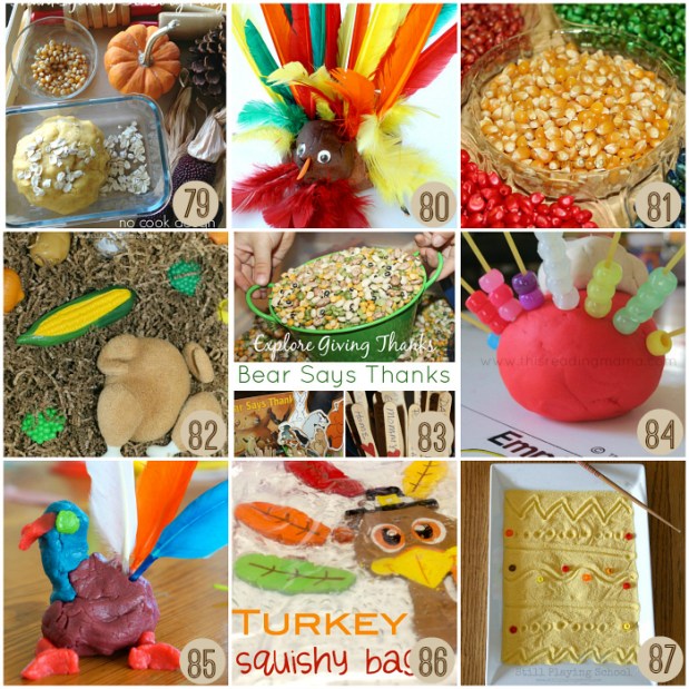Easy Thanksgiving Sensory Play Ideas