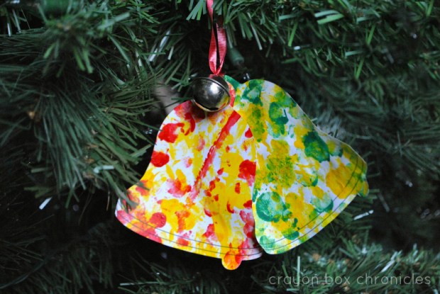 Simple Christmas Jingle Bell Art Activity for Kids