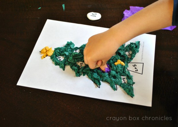 Tissue Paper by Sum Activity for Christmas